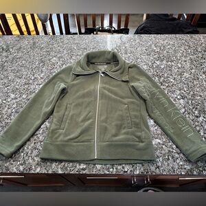 Calvin Klein Performance Olive Fleece Jacket
